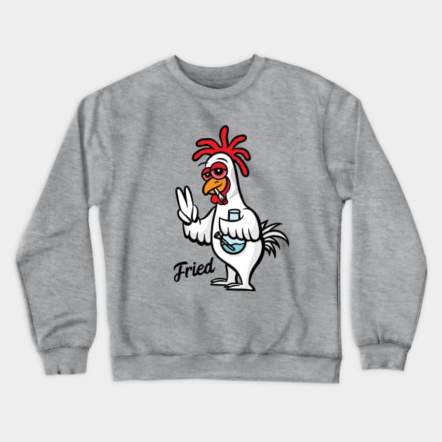 Fried Crewneck Sweatshirt by MightyShroom